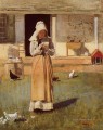 El pollo enfermo Pintor del realismo Winslow Homer